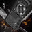For Samsung Galaxy A36 5G Magnetic Case Rotating Kickstand TPU + PC Phone Cover - Black - 7
