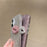 For iPhone 16 Plus Case Full Rhinestone Lip Decor TPU + PC Phone Back Cover - Pink - 3