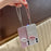 For iPhone 16 Case with Strap Full Rhinestone Lip Decor TPU + PC Phone Back Cover - Pink - 4