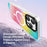 DUX DUCIS For iPhone 16 Pro Max Case  Zest Series Compatible with MagSafe Gradient TPU + PET Phone Cover - Gradient Rainbow - 6