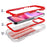 For iPhone 16 Pro Max Case Shockproof Detachable 2 In 1 TPU + PC Quicksand Phone Cover - Red - 3