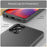 For Samsung Galaxy A06 5G Case TPU + PC Phone Back Cover Matte Translucent Design - Black - 4