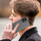 For Samsung Galaxy A06 5G Case TPU + PC Phone Back Cover Matte Translucent Design - Black - 5