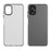 For Samsung Galaxy A06 5G Case TPU + PC Phone Back Cover Matte Translucent Design - Black - 6