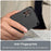 For Samsung Galaxy XCover7 Pro Case Grid Design Soft TPU Scratch-Proof Phone Cover - Black - 4