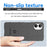 For Samsung Galaxy A06 5G Case Grid Design Soft TPU Scratch-Proof Phone Cover - Black - 3