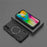 For iPhone 16 Plus Magnetic Case Butterfly Armor Hollow Heat Dissipation PC + TPU Phone Cover - Black - 5