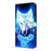 For Samsung Galaxy A56 5G Leather Case Pattern Printing Wallet Stand Flip Phone Cover - White Wolf - 4