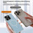 For iPhone 14 Pro Max Case Compatible with MagSafe Acrylic + TPU Airbag Protection Phone Cover - Navy Blue - 4