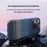 For iPhone 15 Pro Case Gradient Aramid Fiber Magnetic Phone Cover with Metal Lens Frame - Blue Floating Weave - 2