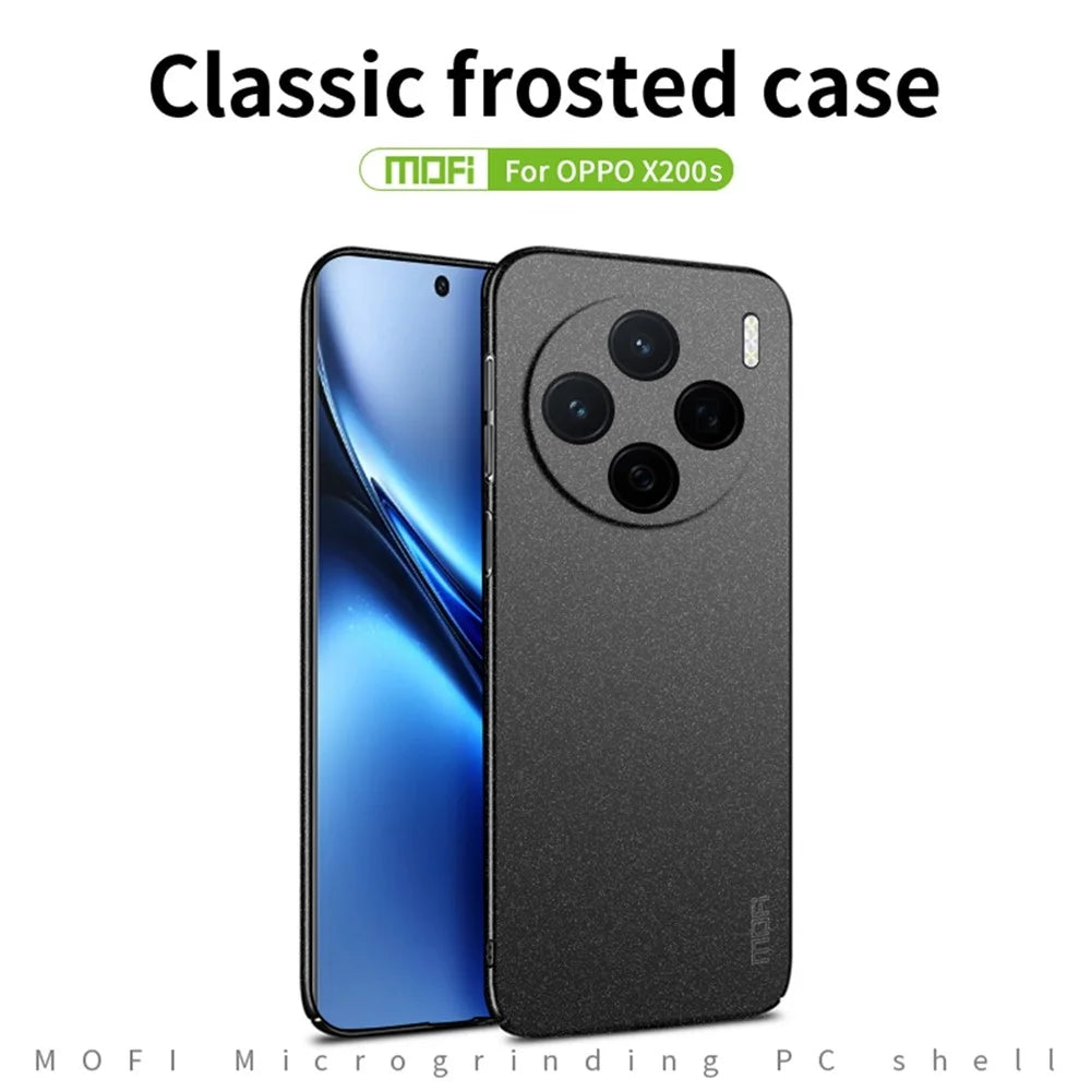 MOFI For vivo X200s 5G PC Case  Shield Matte Series Slim Fit Phone Cover - Black - 2