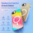 DUX DUCIS For iPhone 17e / 16e Case  Zest Series Compatible with MagSafe Gradient TPU + PET Phone Cover - Gradient Rainbow - 4