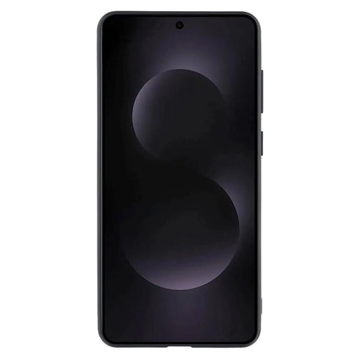X-LEVEL For Samsung	Galaxy S25 Edge Case PC + TPU Matte Finish Protective Phone Cover - Black - 2