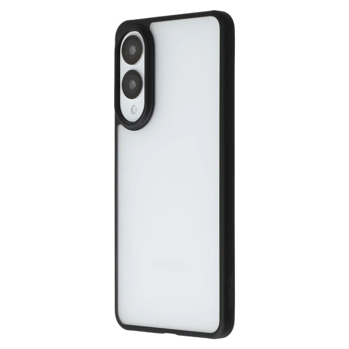 X-LEVEL For Samsung	Galaxy S25 Edge Case PC + TPU Matte Finish Protective Phone Cover - Black - 4