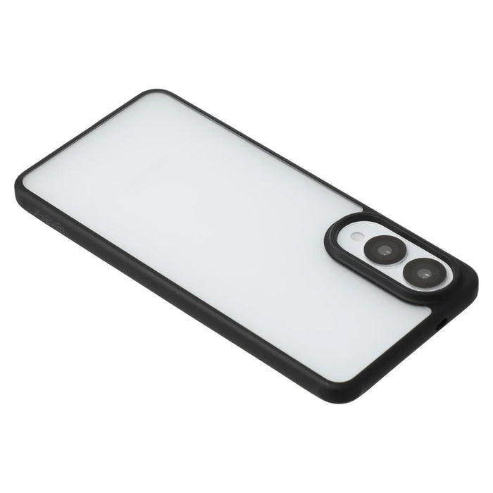 X-LEVEL For Samsung	Galaxy S25 Edge Case PC + TPU Matte Finish Protective Phone Cover - Black - 5