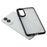 X-LEVEL For Samsung	Galaxy S25 Edge Case PC + TPU Matte Finish Protective Phone Cover - Black - 7