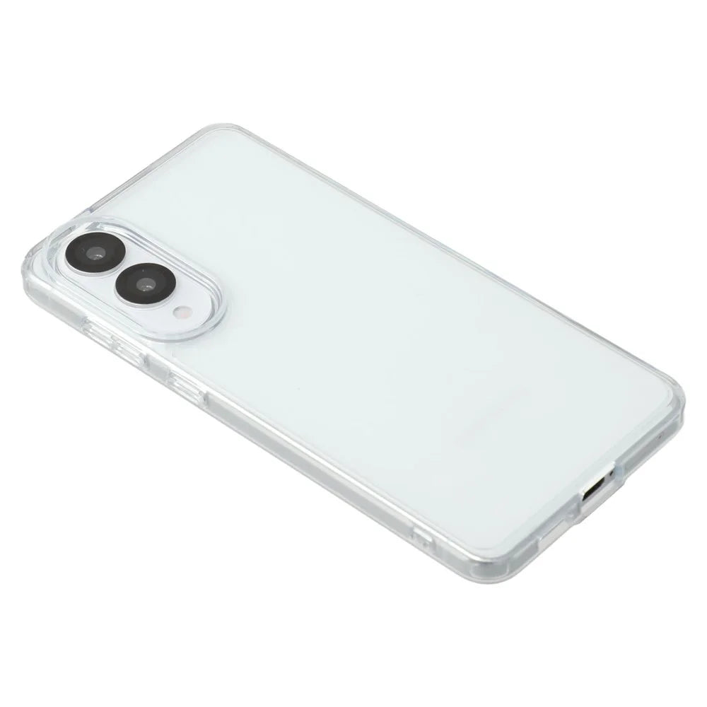 X-LEVEL For Samsung Galaxy S25 Edge Case PC + TPU Transparent Anti Drop Phone Cover - 6