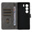 For TECNO Camon 40 4G CM5 Case Wallet RFID Blocking PU Leather Cover Stand with Strap - Black - 3