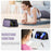 JEEHOOD For Google Pixel 9a Case  J05 Leather Mobile Cover with Detachable Magnetic Card Bag - Purple - 6
