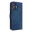 For Ulefone Note 21 Case Wallet RFID Blocking PU Leather Cover Stand with Strap - Blue - 7