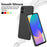 For Samsung Galaxy F06 5G / Galaxy M06 5G Liquid Silicone Case Phone Back Cover with Hand Strap - Black - 3