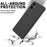 For Samsung Galaxy F06 5G / Galaxy M06 5G Liquid Silicone Case Phone Back Cover with Hand Strap - Black - 5