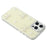 For iPhone 16 Pro Max Case Pearl Bow Epoxy Design TPU + PC Phone Back Cover - Light Yellow - 5