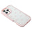 For iPhone 16 Pro Max Case Epoxy Design TPU + PC Phone Cover with Bowknot Pattern, Rhinestone Decor - Pink - 5
