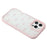 For iPhone 16 Pro Max Case Epoxy Design TPU + PC Phone Cover with Bowknot Pattern, Rhinestone Decor - Pink - 6