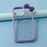 For iPhone 15 Pro Max Case Epoxy Design TPU + PC Phone Back Cover with Bow, Rhinestone Decor - Purple - 7