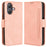 For Ulefone Note 21 Leather Case Phone Wallet Cover with Multiple Card Slots - Pink - 1