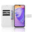 For Ulefone Note 21 Case PU Leather Diamond Texture Wallet Phone Cover - White - 2