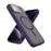 For iPhone 17e / 16e Case Compatible with MagSafe Lens Kickstand PC + TPU Matte Phone Cover - Dark Purple - 2