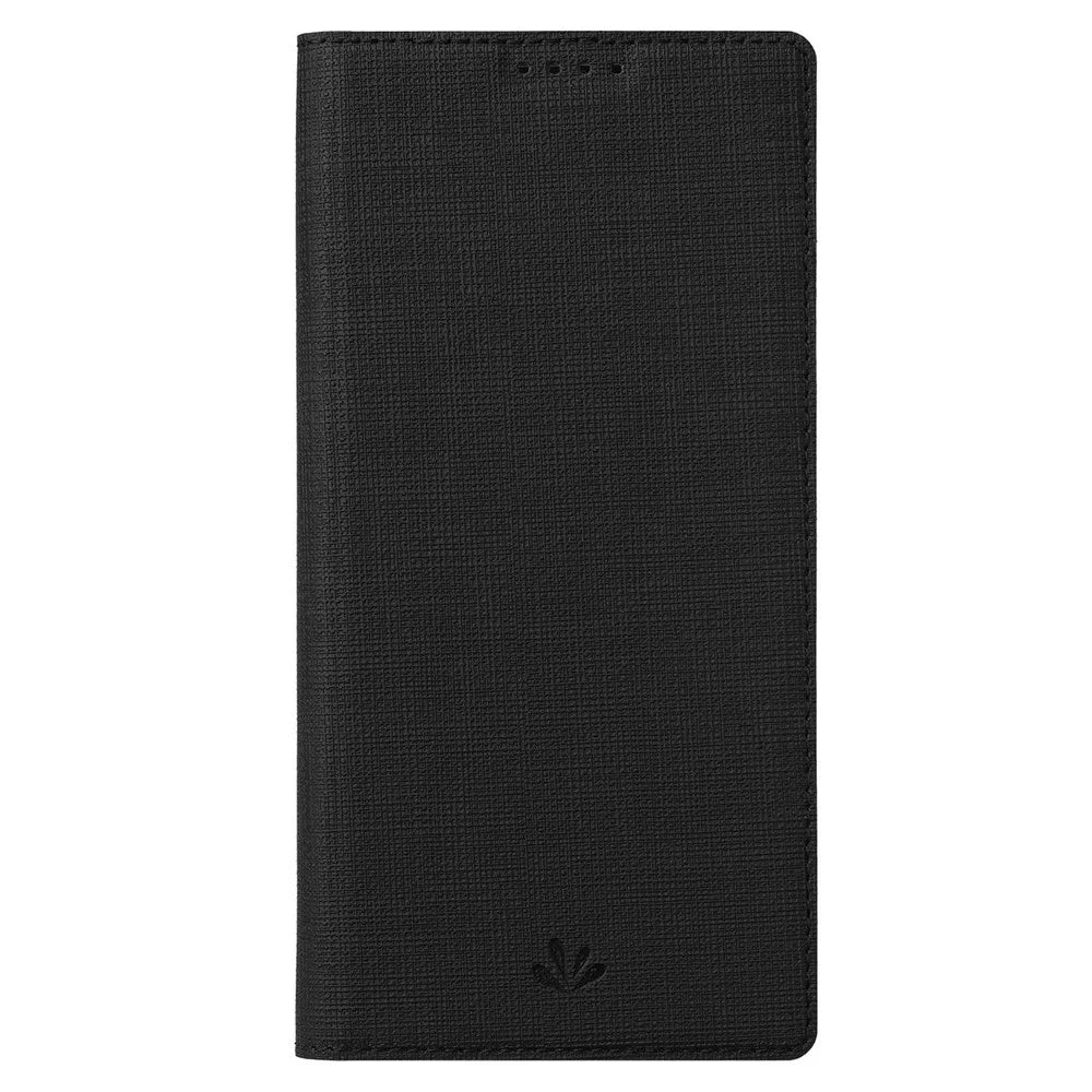 VILI DMX Series for Google Pixel 7 Pro 5G PU Leather Flip Cover Stand Magnetic Auto Closing Protective Case with Card Holder - Black - 7