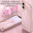 XINLI For Samsung Galaxy S25 Edge Case TPU Phone Cover with Electroplating Frame - Cyan - 4