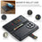 DG.MING for OnePlus 13 Case Detachable Split Leather Phone Cover - Black - 4