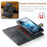 DG.MING for OnePlus 13 Case Detachable Split Leather Phone Cover - Black - 5