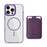 MOBEST For iPhone 16 Pro Max Magnetic Case with Detachable Card Holder TPU + PC Phone Back Cover - Purple - 2
