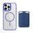 MOBEST For iPhone 16 Pro Magnetic Case with Detachable Card Holder TPU + PC Phone Back Cover - Sapphire - 2