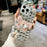 For iPhone 15 Pro Max Case Glass Rhinestone Decor Butterfly Pattern TPU Phone Back Cover - Pink - 5