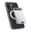 For Samsung Galaxy A26 5G Clear Phone Case Magnetic Case TPU+Acrylic Back Cover - Clear - 7