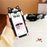 For iPhone 16 Pro Max Silicone Case Cow Cat Tail Kickstand Anti Drop  Phone Back Cover - 4