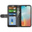 For Samsung Galaxy M16 5G Case Crazy Horse Texture Stand Leather Phone Cover - Black - 2