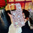 For iPhone 16 Pro Max Case Glass Rhinestone Heart Shape Decor TPU Phone Back Cover - 2