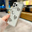 For iPhone 16 Pro Case Rhinestone Edge Electroplating Heart Shape Decor Soft TPU Phone Back Cover - 4