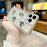 For iPhone 16 Pro Case Rhinestone Edge Electroplating Heart Shape Decor Soft TPU Phone Back Cover - 5