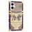 For iPhone 16 Plus Case Electroplated TPU + PC Phone Cover with Butterfly Kickstand - Dark Purple - 1