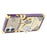 For iPhone 16 Plus Case Electroplated TPU + PC Phone Cover with Butterfly Kickstand - Dark Purple - 4