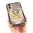 For iPhone 16 Plus Case Electroplated TPU + PC Phone Cover with Butterfly Kickstand - Dark Purple - 6