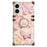 For iPhone 16 Plus Case Stylish Flower Butterfly Pattern Ring Kickstand TPU + PC Phone Cover - Pink - 3